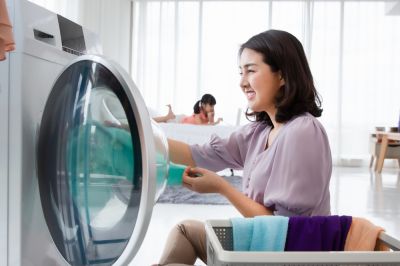 Wash and Dry Your Clothes at Home